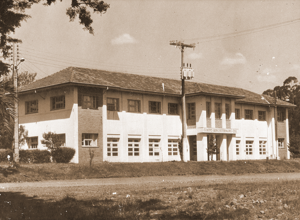 Primeiro edifício da Udesc Lages, onde hoje funciona a parte administrativa