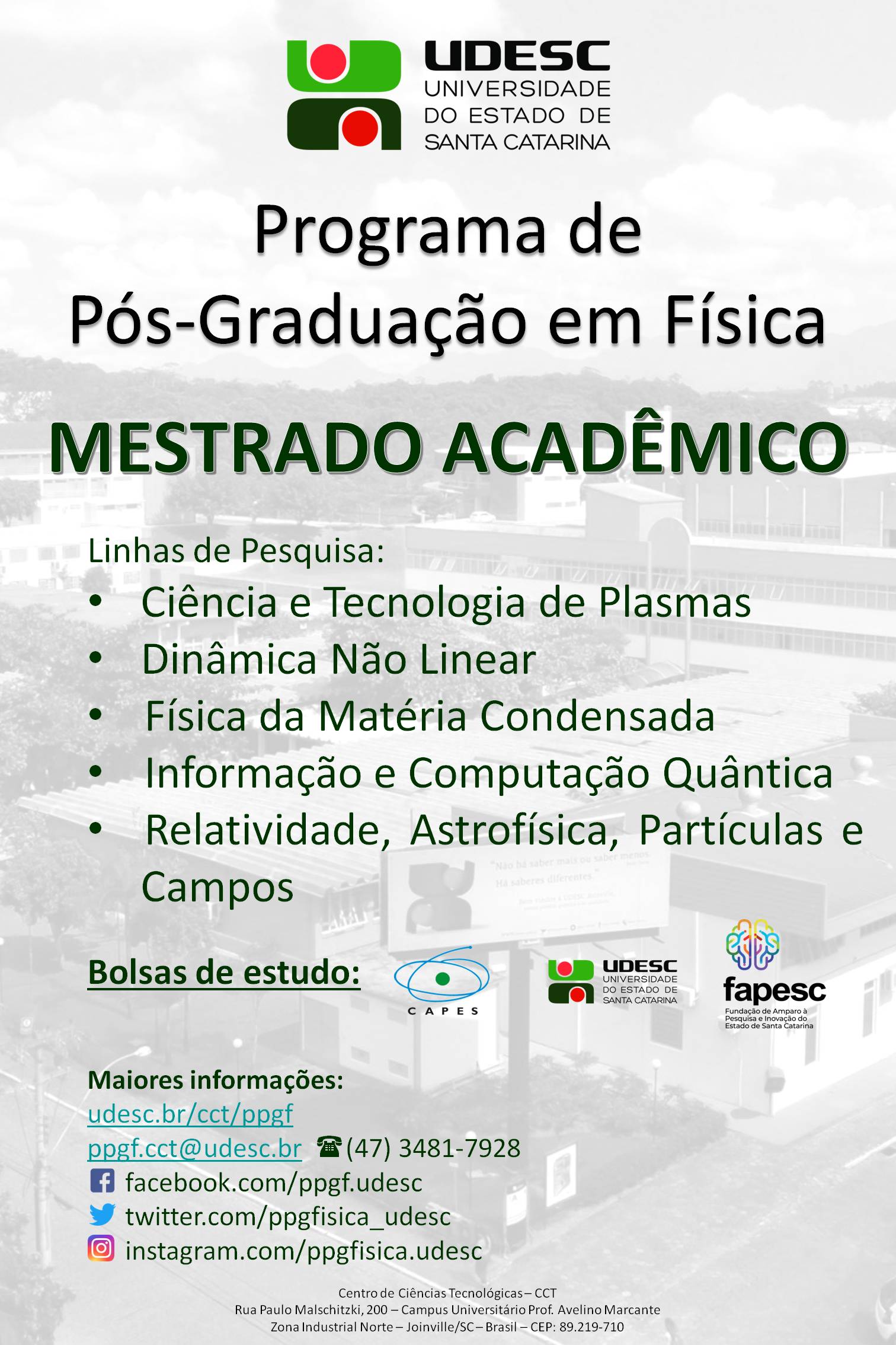 Programa de Pós-Graduação em Física