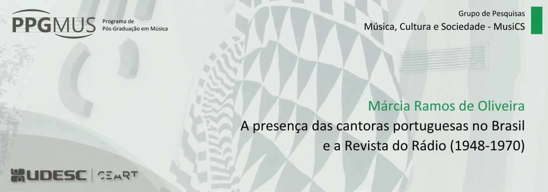 <p>O projeto investiga a presença de mulheres portuguesas no século XX, identificadas pela atividade artística, especialmente como cantoras, mediante a referência a sua atuação como parte das matérias veiculadas pela Revista do Rádio. O periódico foi um importante veículo de comunicação no país, registrando desde seu princípio a participação dos artistas brasileiros nas diferentes emissoras de rádio no país, com destaque as capitais do Rio de Janeiro e São Paulo, núcleos de imigração portuguesa no Brasil especialmente nos séculos XIX e XX. Como o nome indica, a atividade de maior destaque registrada pelo magazine era a radiodifusão, porém, a referência ao cinema e a televisão também foram parte de seu conteúdo. O recorte temporal destacado reserva-se ao período de veiculação da revista, mas também está relacionado a continuidade do Estado Novo em Portugal. As restrições de liberdades civis e artísticas, assim como a ausência de um empresas de comunicação massivas, a exemplo da indústria cultural em expansão como a observada no Brasil, pela expressiva presença de gravadoras e editoras estrangeiras (majors), aliada a um expressivo número de estações de rádio distribuídas nos diferentes estados do extenso território nacional brasileiro, evidenciavam um mercado e uma profissionalização musical atrativos a população portuguesa neste período.</p>

<p>Início: 2016</p>
