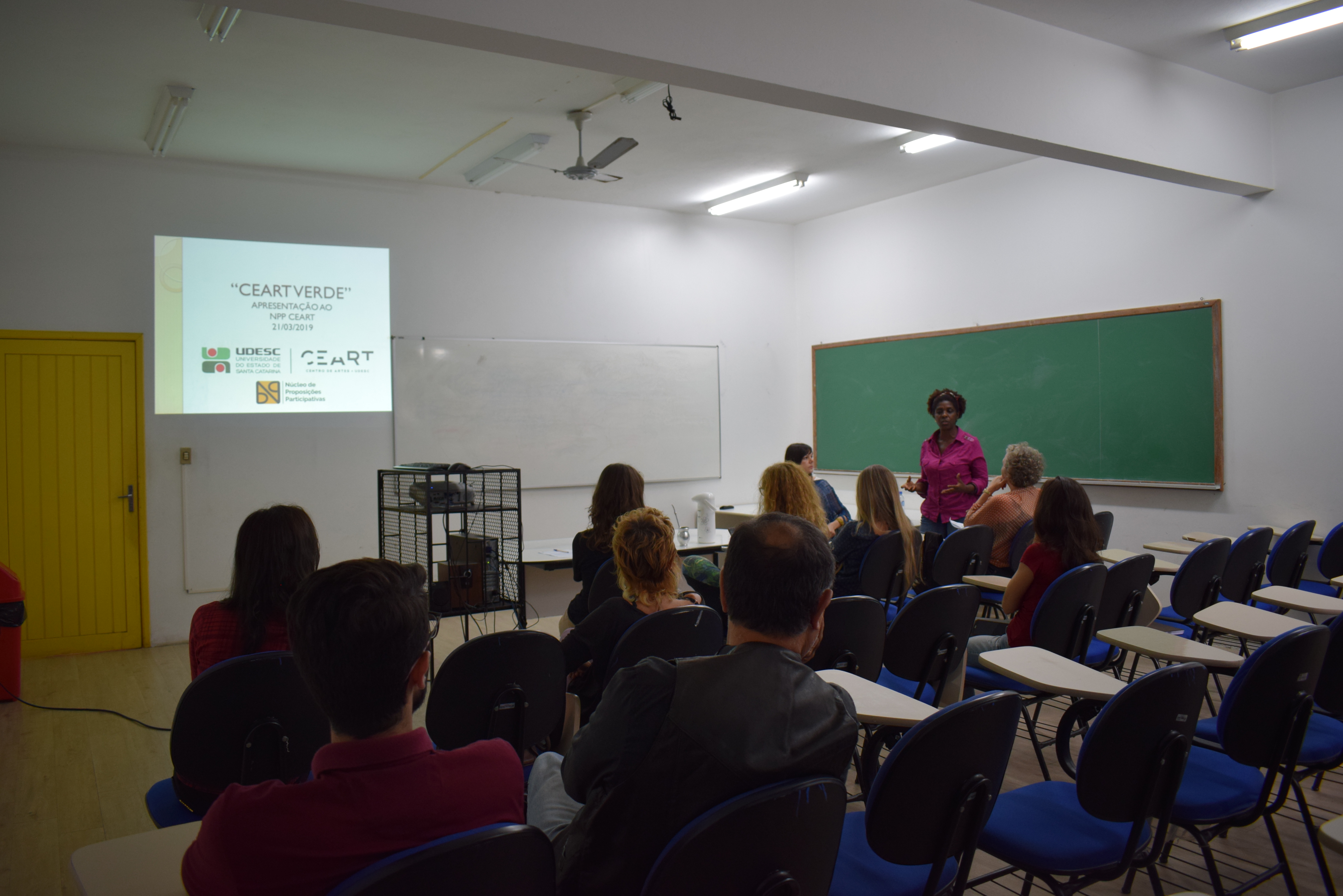 <p>Reunião NPP 2019 - CEART verde</p>

<hr />
<p>Foto: Laís Moser</p>
