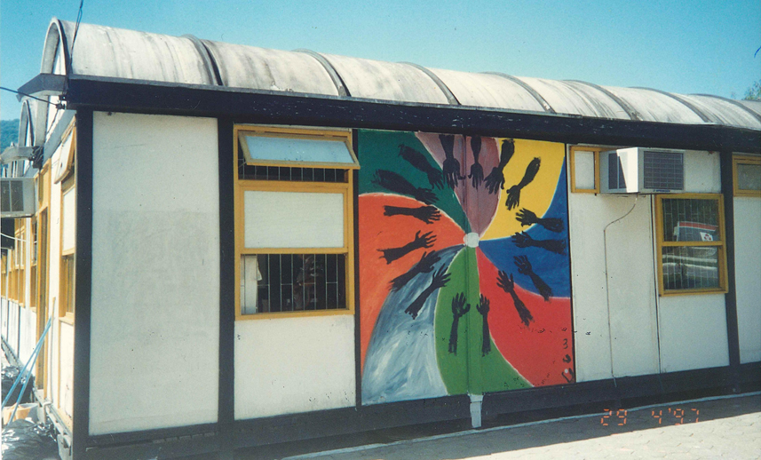 Painel realizado por aluno, em 1997
