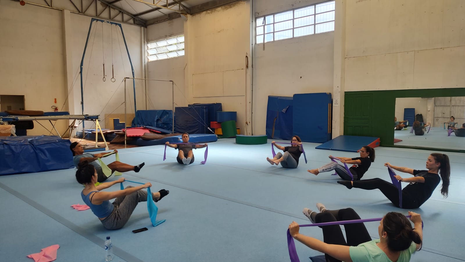 <p>Aulas de preparação física </p>
