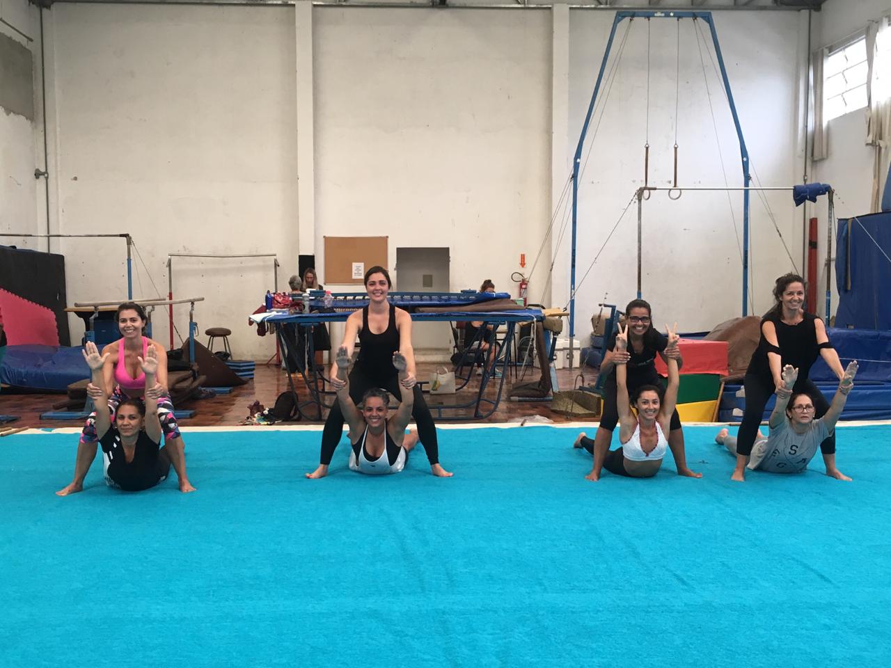 <p><strong>Aula de Preparação Física e Treino de Flexibilidade. </strong></p>
