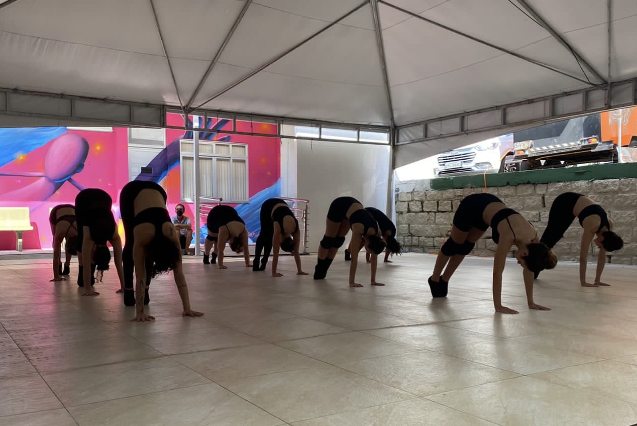 <p><strong>Apresentação da Coreografia 