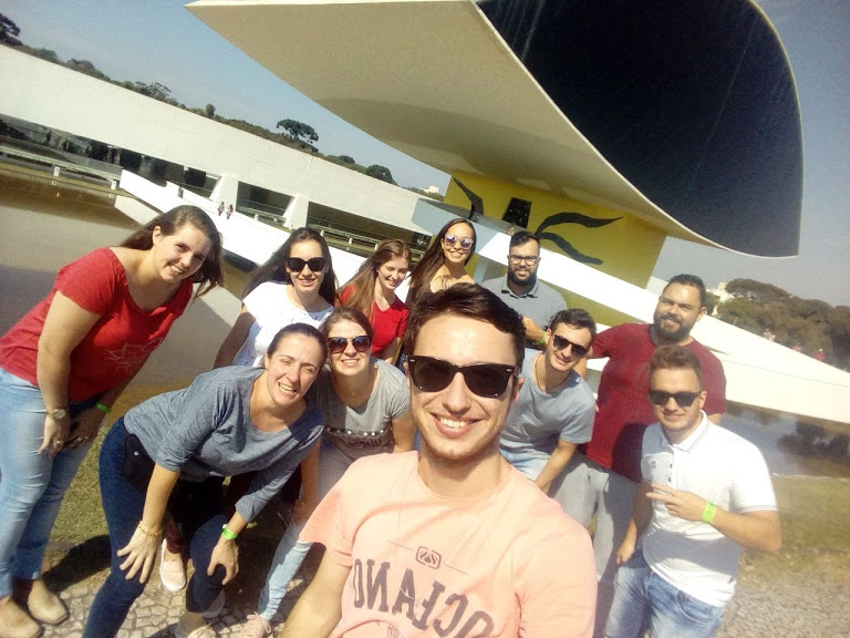 <p>Museu Oscar Niemeyer em Curitiba-PR, 2018</p>
