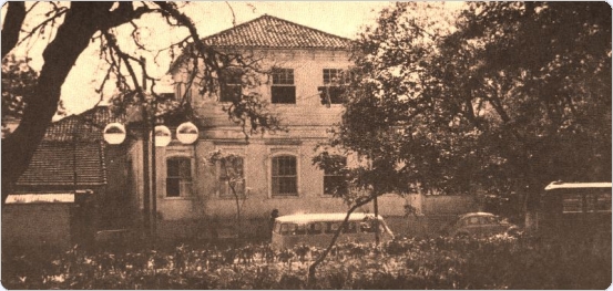 Primeira sede da Esag em 1966, no centro de Florianópolis