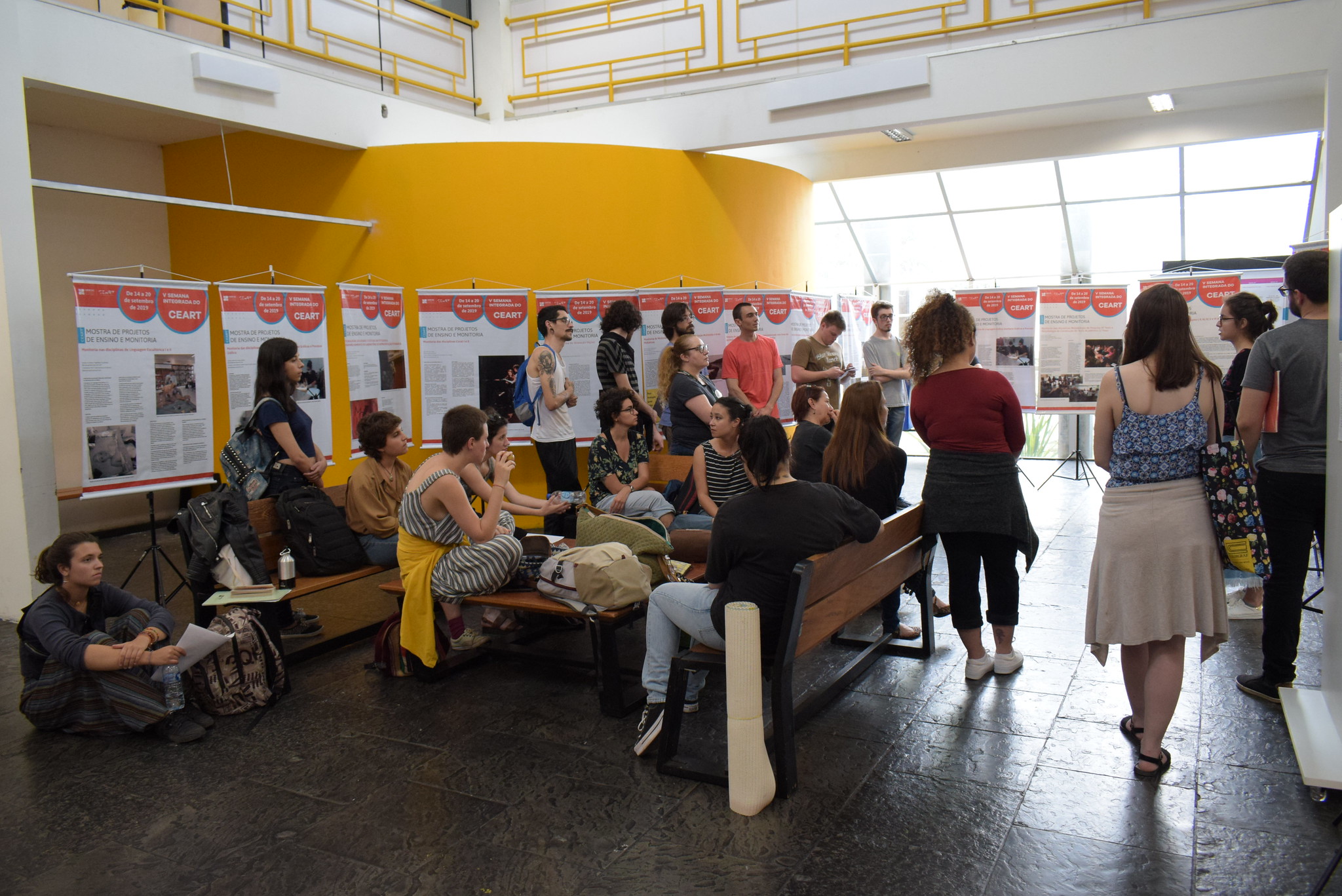 <p>Semana Integrada do Ceart 2019 </p>

<p>Foto: Edgar Fuck </p>
